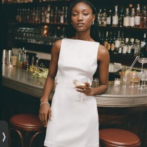 Abercrombie & Fitch White Mini Dress